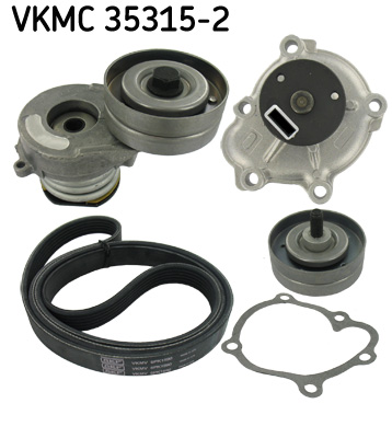 SKF Hosszbordásszíjkészlet vízpumpával VKMC35315-2_SKF